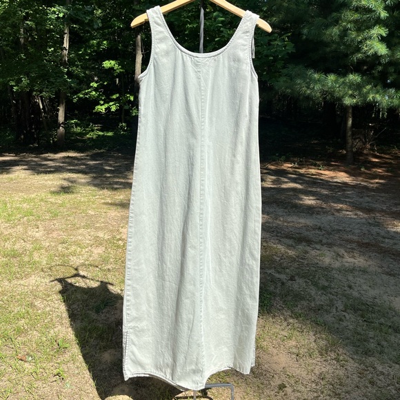 90s Green Maxi Tank Dress - Picture 2 of 13